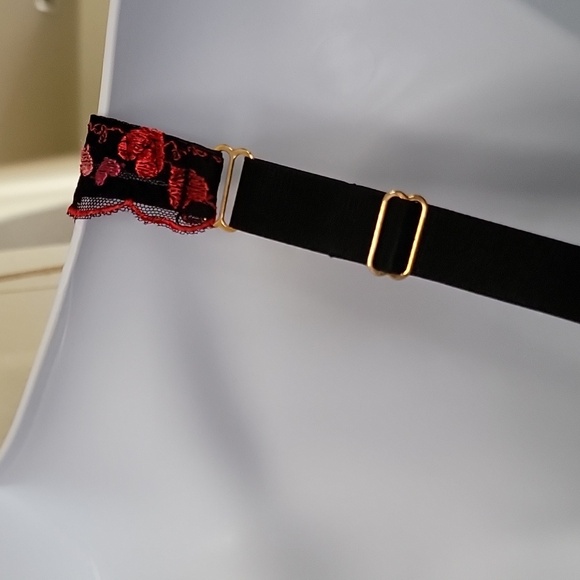 Lane Bryant Cacique Plus Size Heart Sheer Babydoll w/Panties sz 18/20 NWOT - Picture 4 of 5